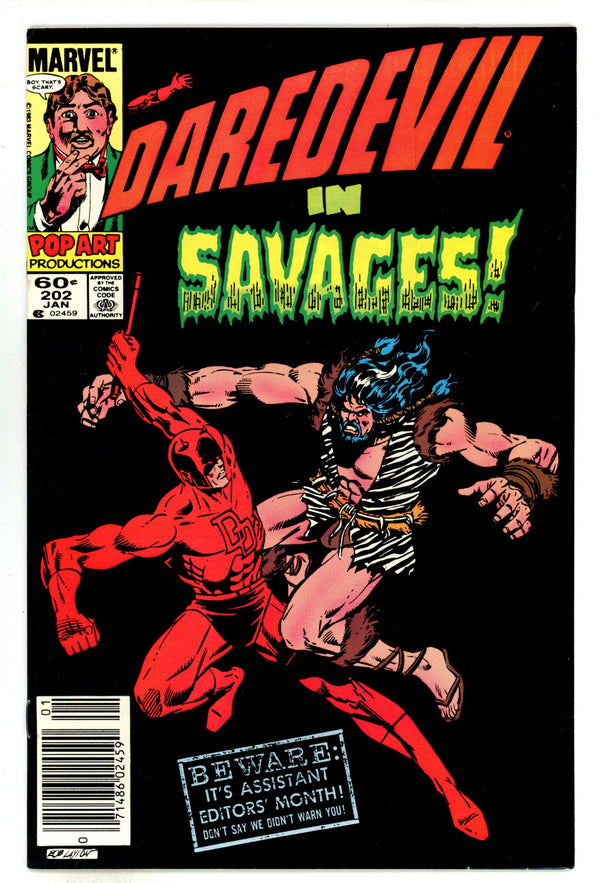 Daredevil Vol 1 202 Mid Grade (1984) Newsstand