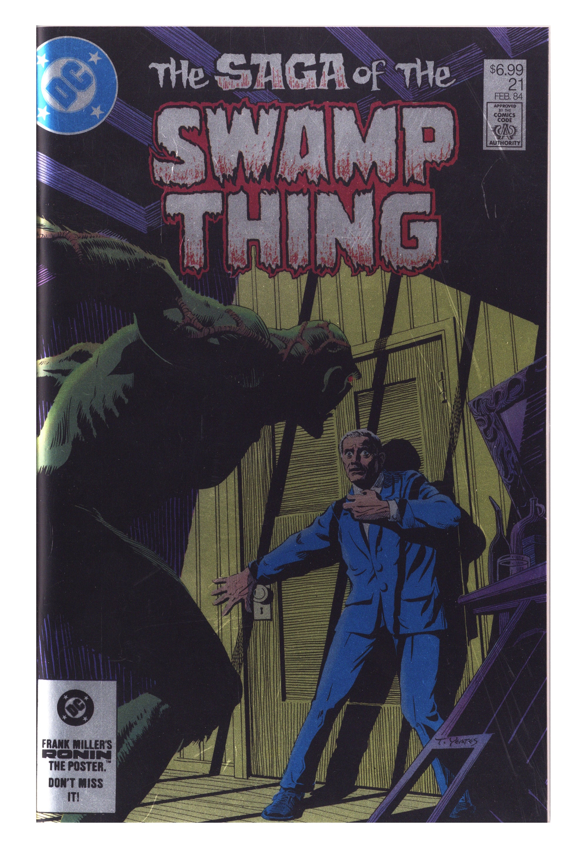 Saga Of The Swamp Thing 21 Yeates Foil Facsimile Variant (2026)