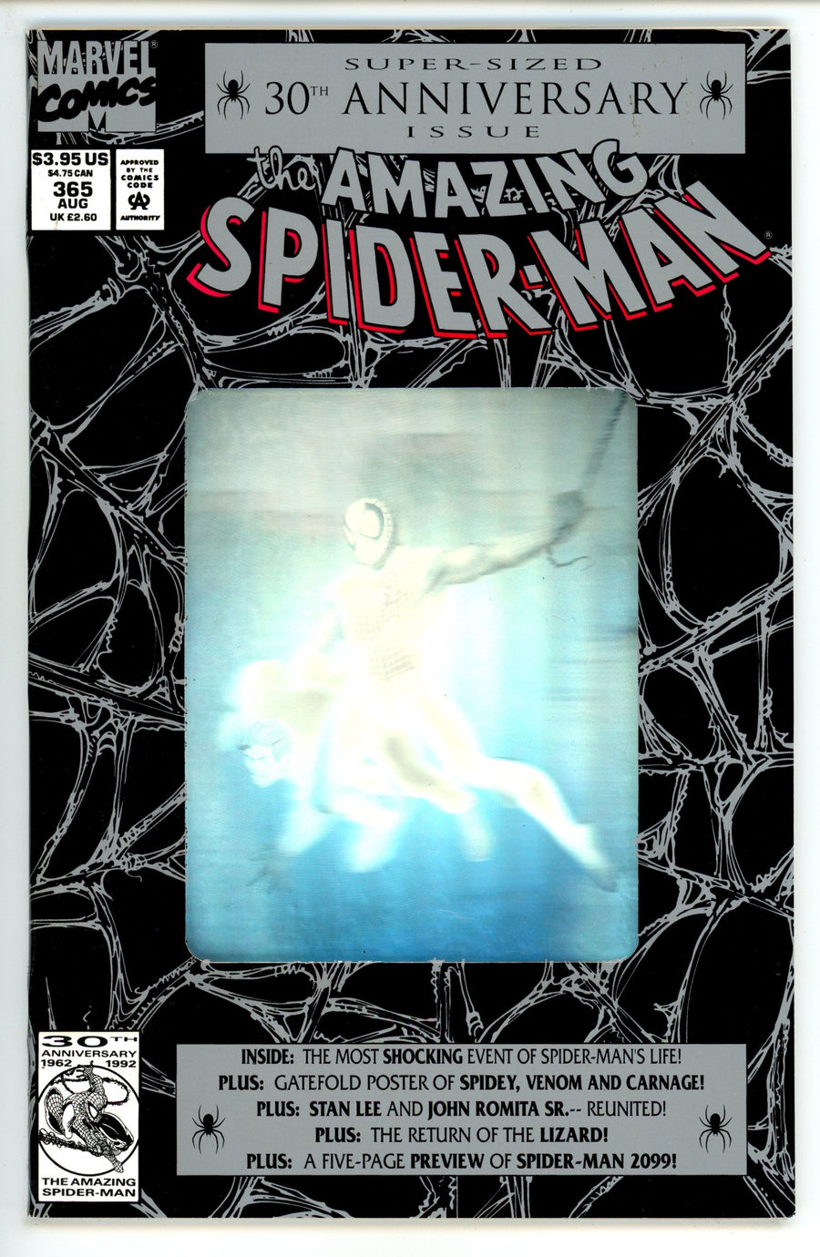 The Amazing Spider-Man Vol 1 365 VF+ (8.5) (1992) 
