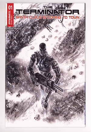 Terminator Santa Claus Is Coming To Town 1 Biagini B&W Incentive (2025)