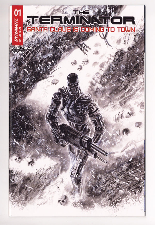 Terminator Santa Claus Is Coming To Town 1 Biagini B&W Incentive (2025)