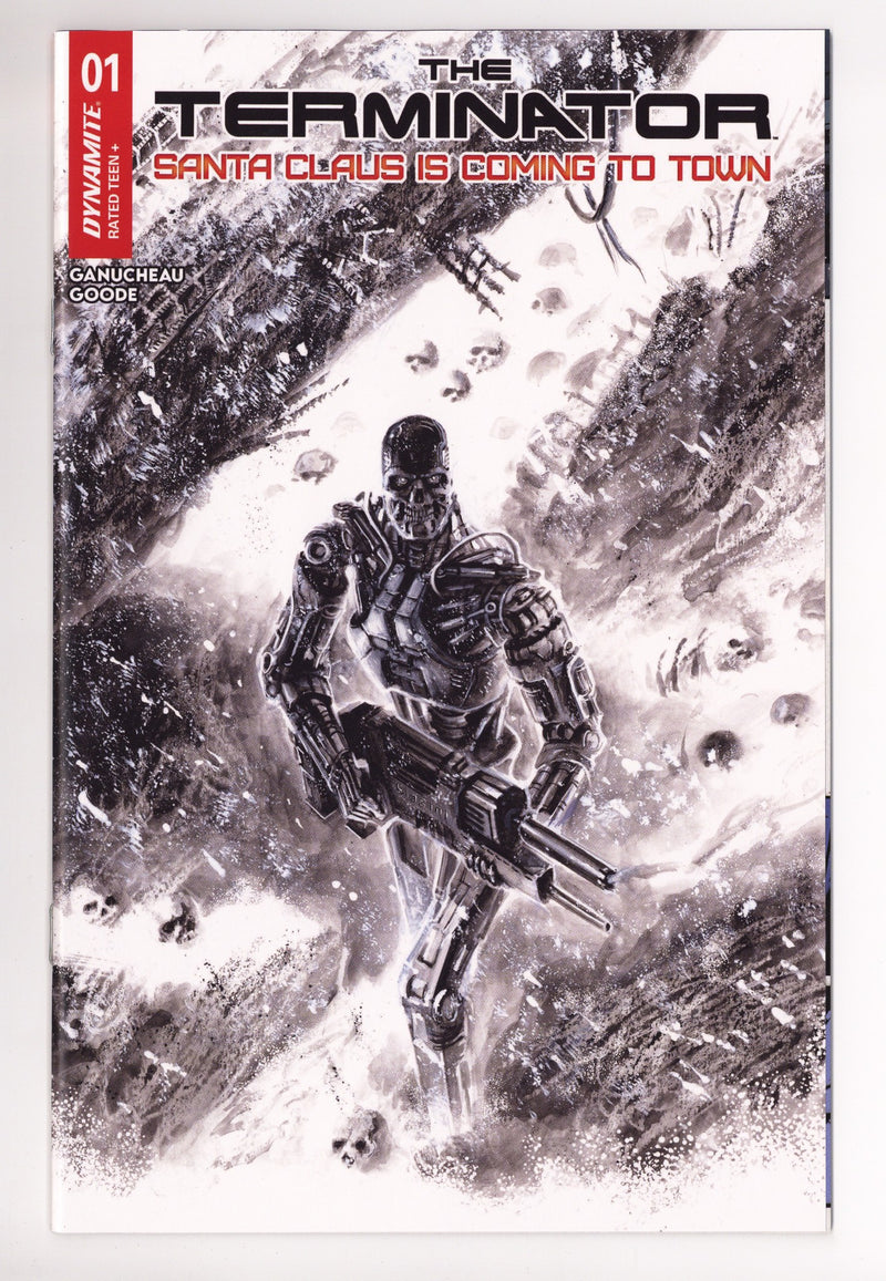 Terminator Santa Claus Is Coming To Town 1 Biagini B&W Incentive (2025)