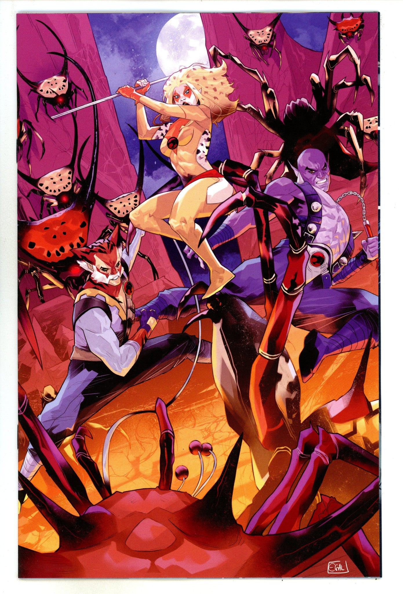 Thundercats Cheetara 2 Galmon Virgin Variant NM+ (2024)