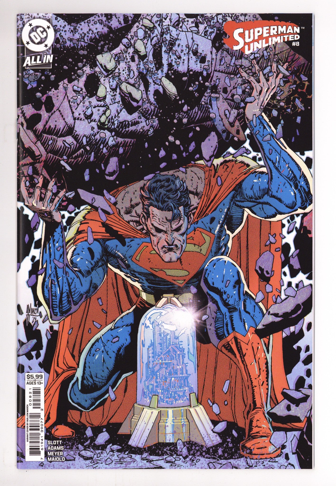 Superman Unlimited 8 March Variant (2025)