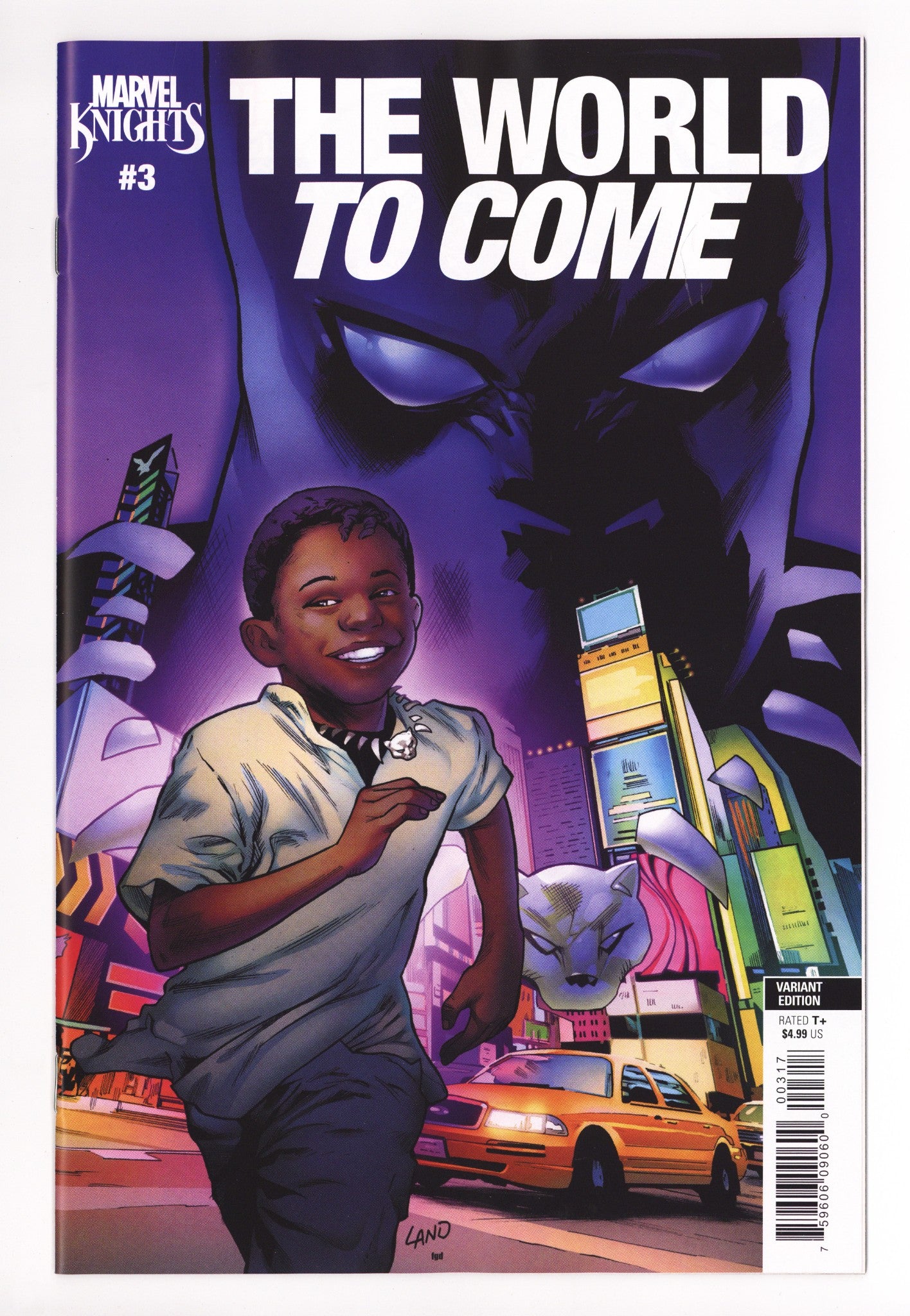 Marvel Knights: The World To Come 3 Land Incentive NM- (2025)