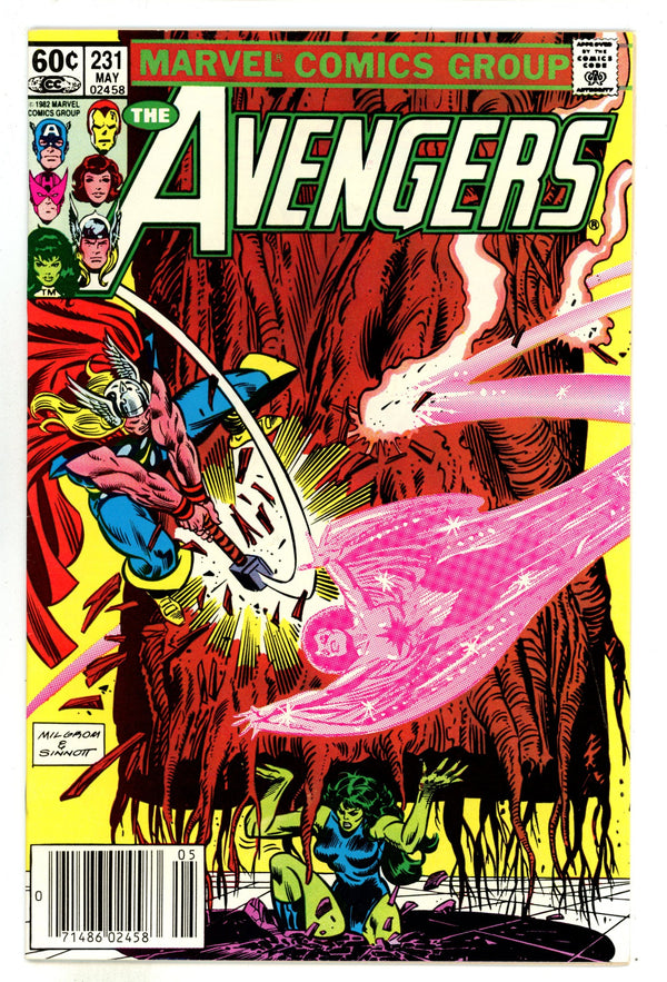 The Avengers Vol 1 231 Mid Grade (1983) Newsstand