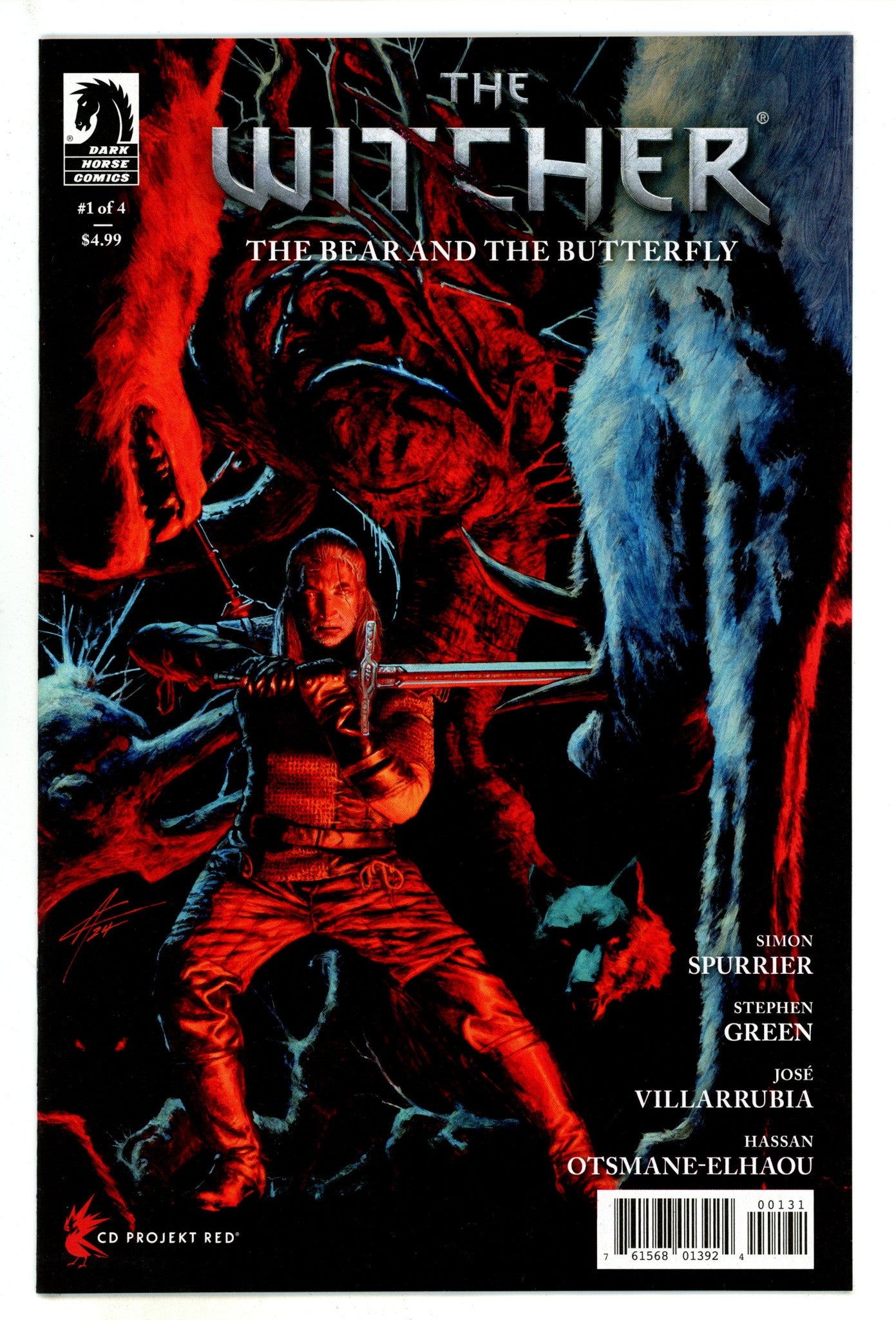 Witcher: The Bear And The Butterfly 1 Campbell Variant (2025)