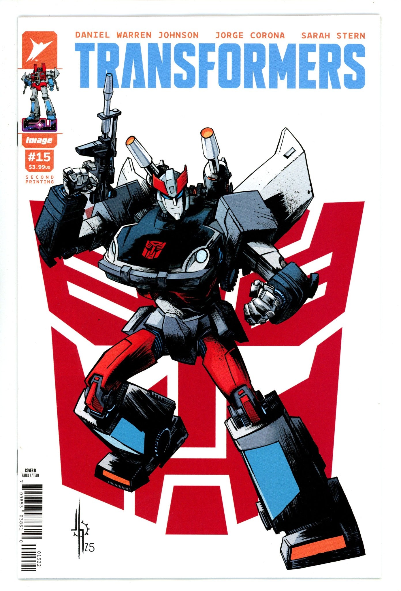 Transformers 15 Howard 2nd Print Decepticon Variant (2025)