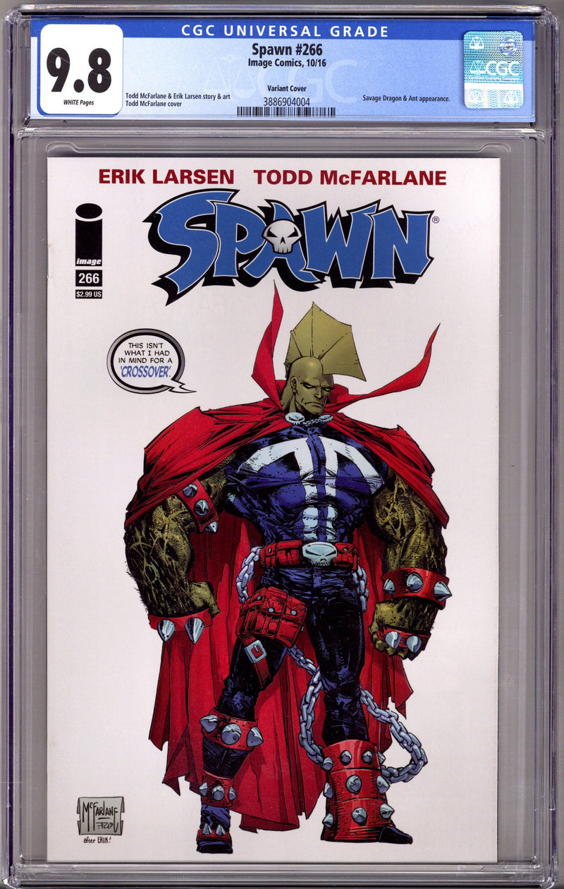 Spawn 266 CGC 9.8 (NM/M) (2016) McFarlane Variant