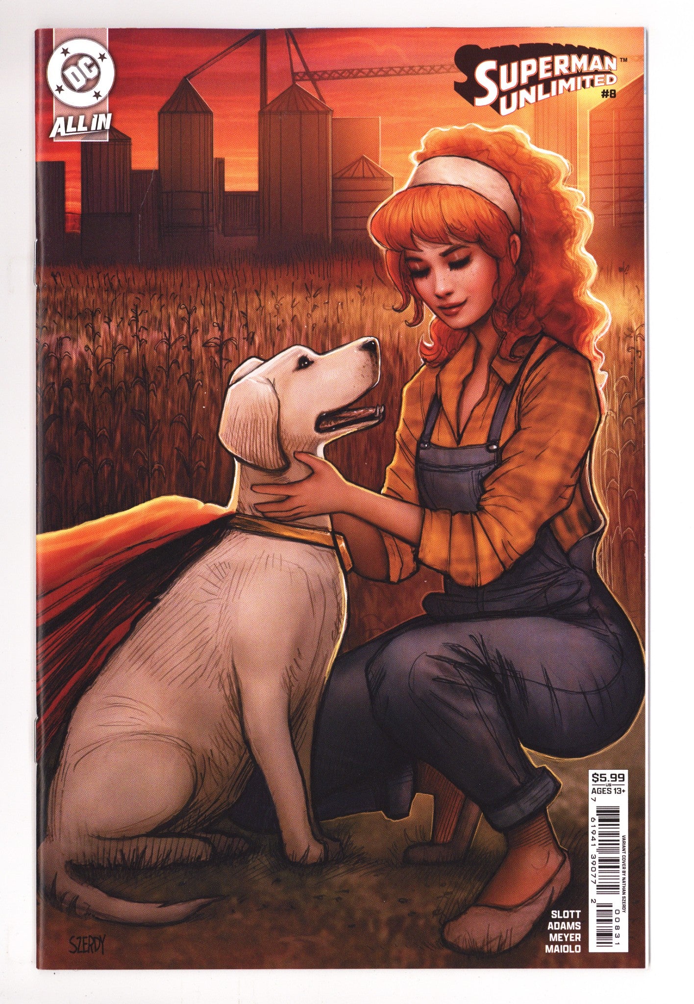 Superman Unlimited 8 Szerdy Variant (2025)