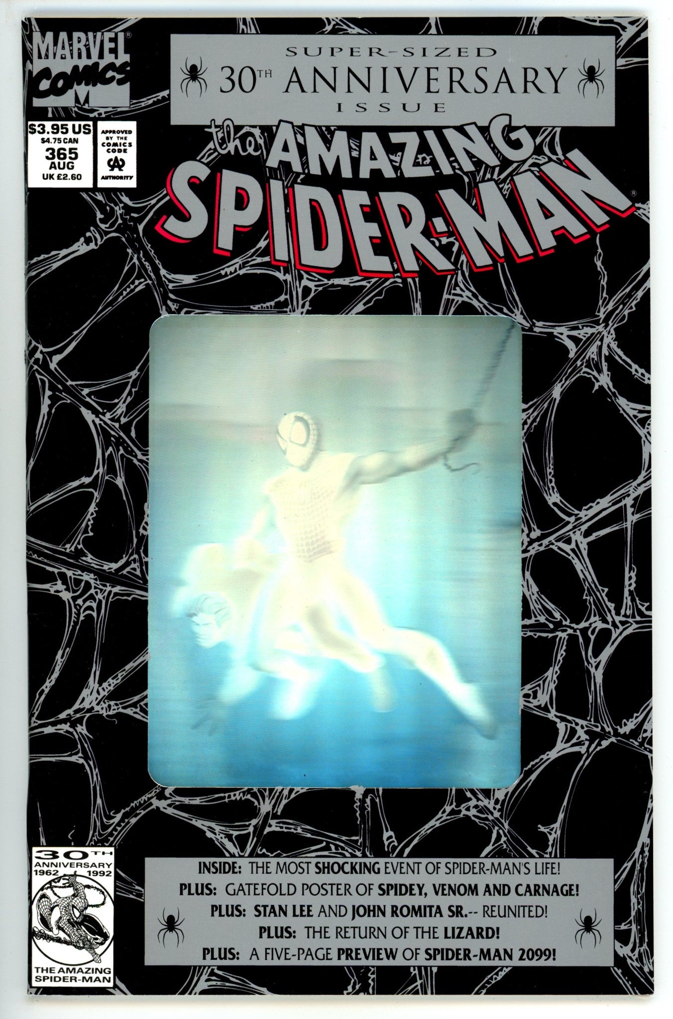 The Amazing Spider-Man Vol 1 365 VF/NM (9.0) (1992) 