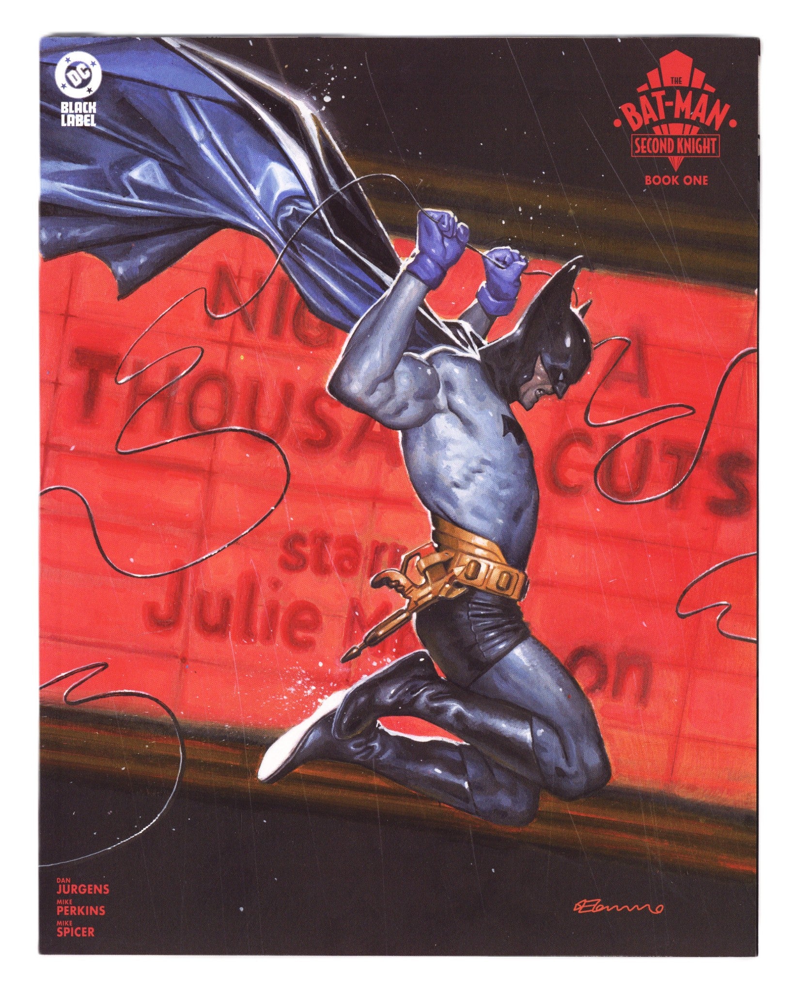 The Bat-Man Second Knight 1 Tommaso Variant (2025)