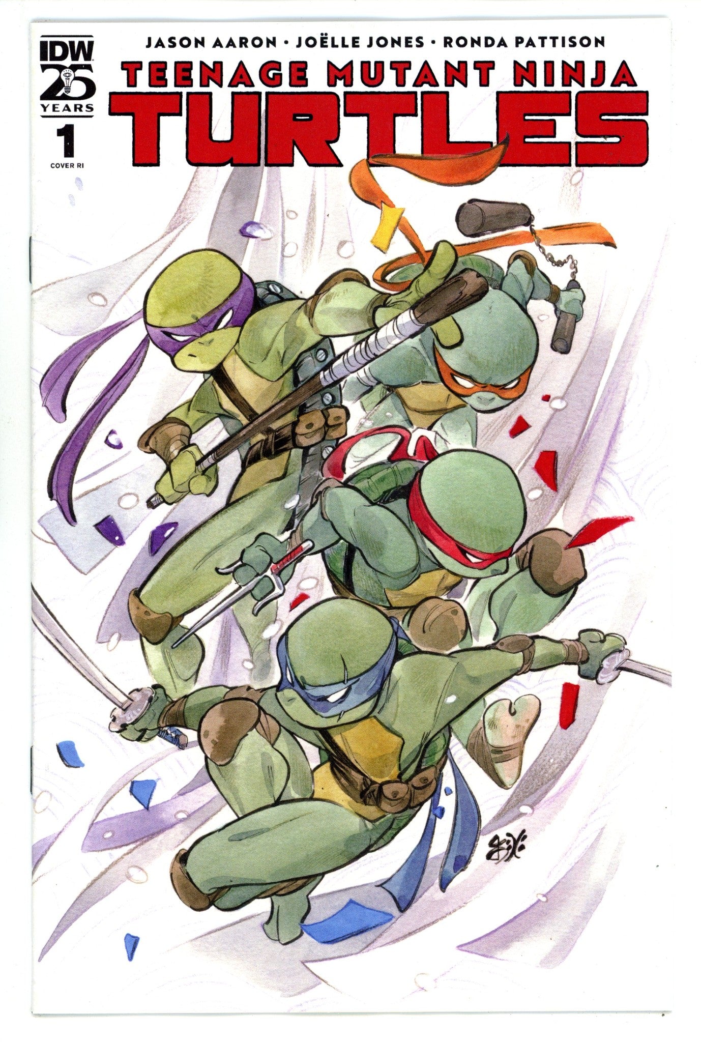 Teenage Mutant Ninja Turtles Vol 6 1 Momoko  Incentive Variant NM-  (2024)