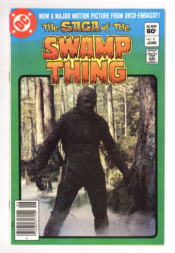 The Saga of Swamp Thing Vol 2 2 Mid Grade (1982) Newsstand