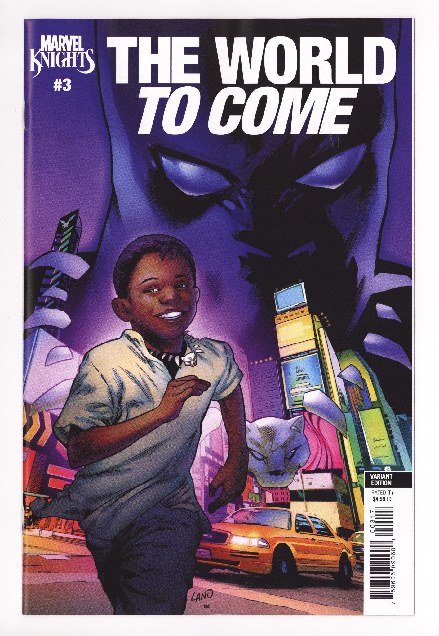 Marvel Knights: The World To Come 3 Land Incentive NM (2025)