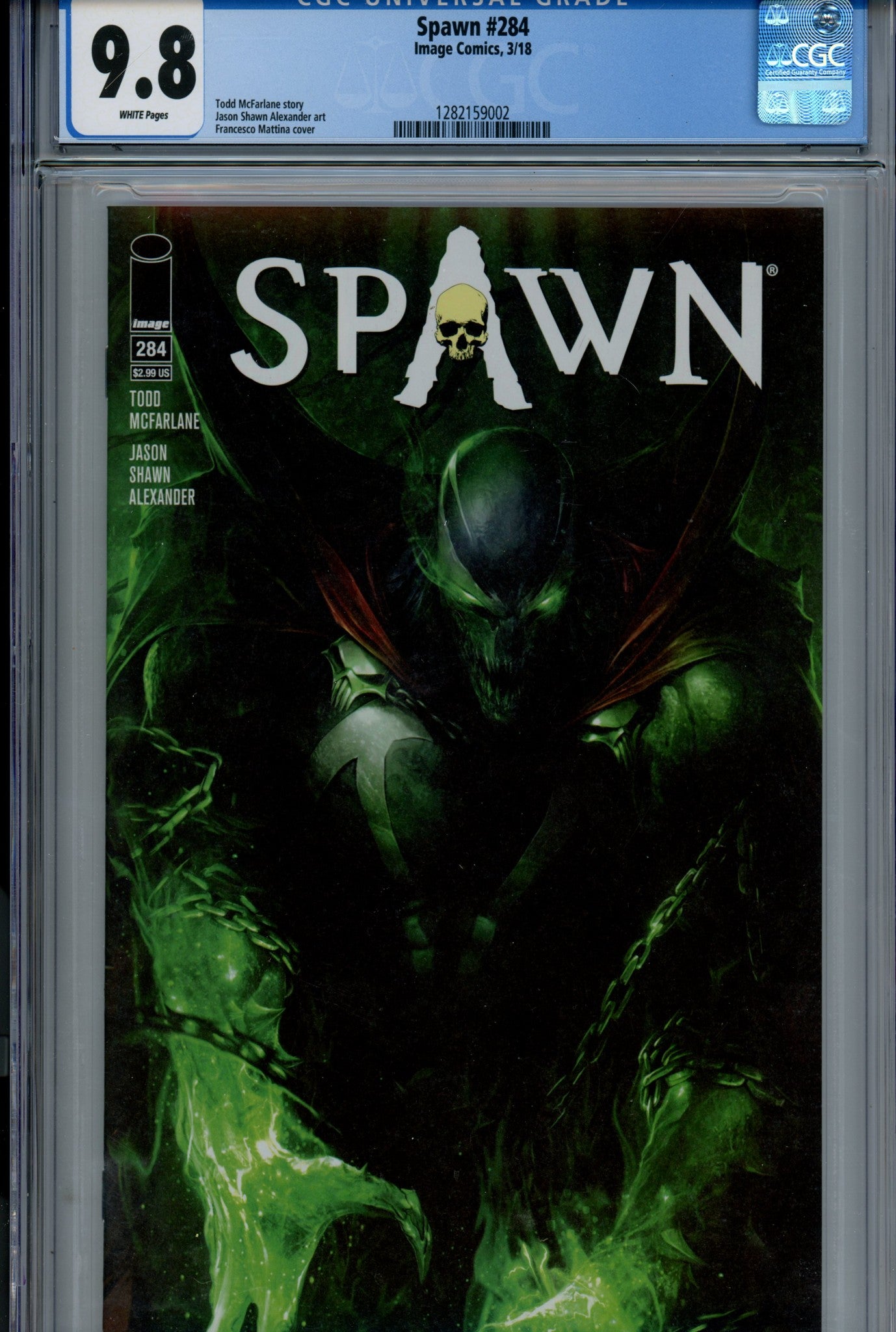 Spawn 284 CGC 9.8 (NM/M) (2018) 