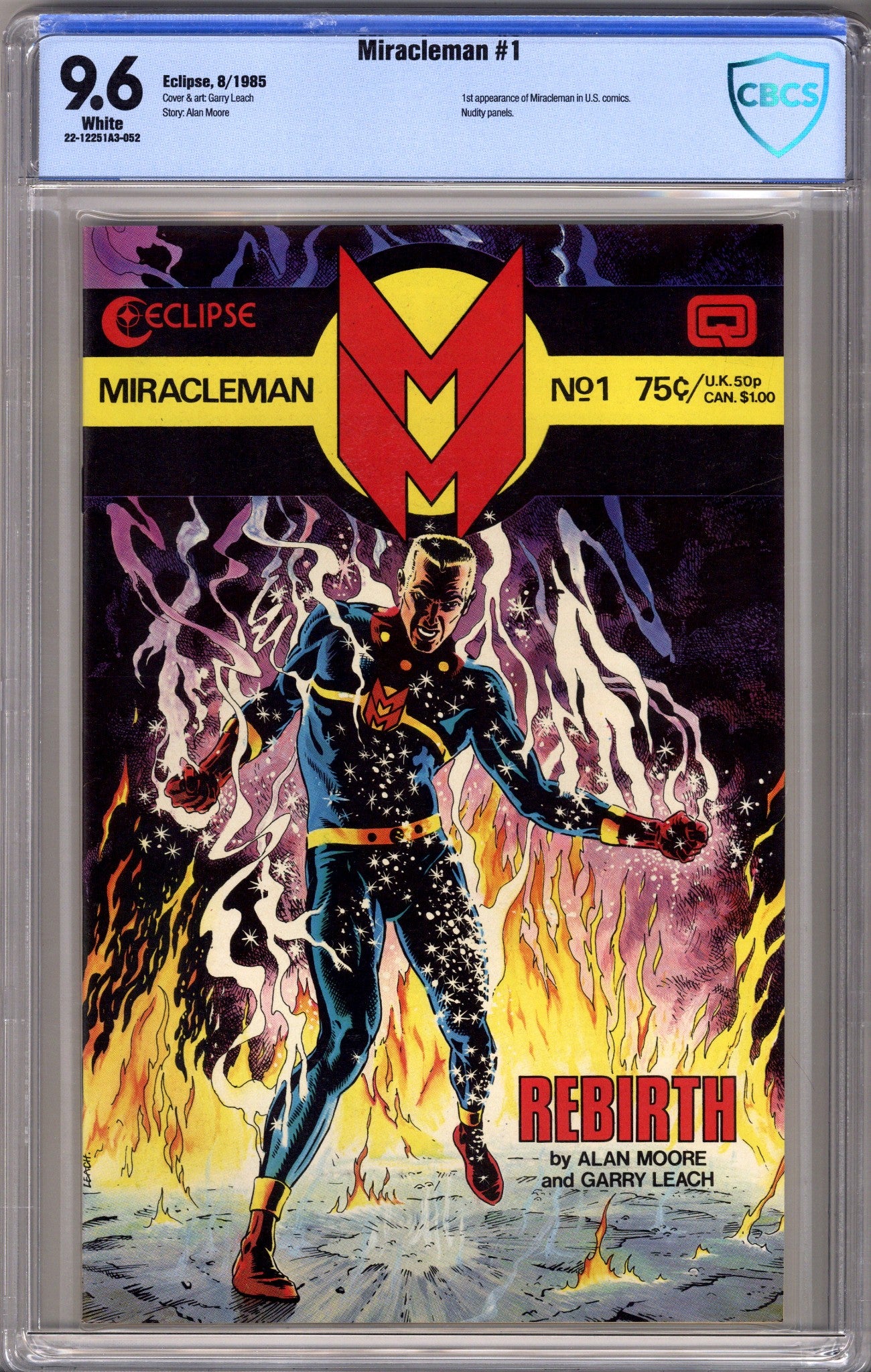 Miracleman 1 CBCS 9.6 (NM+) (1985) 