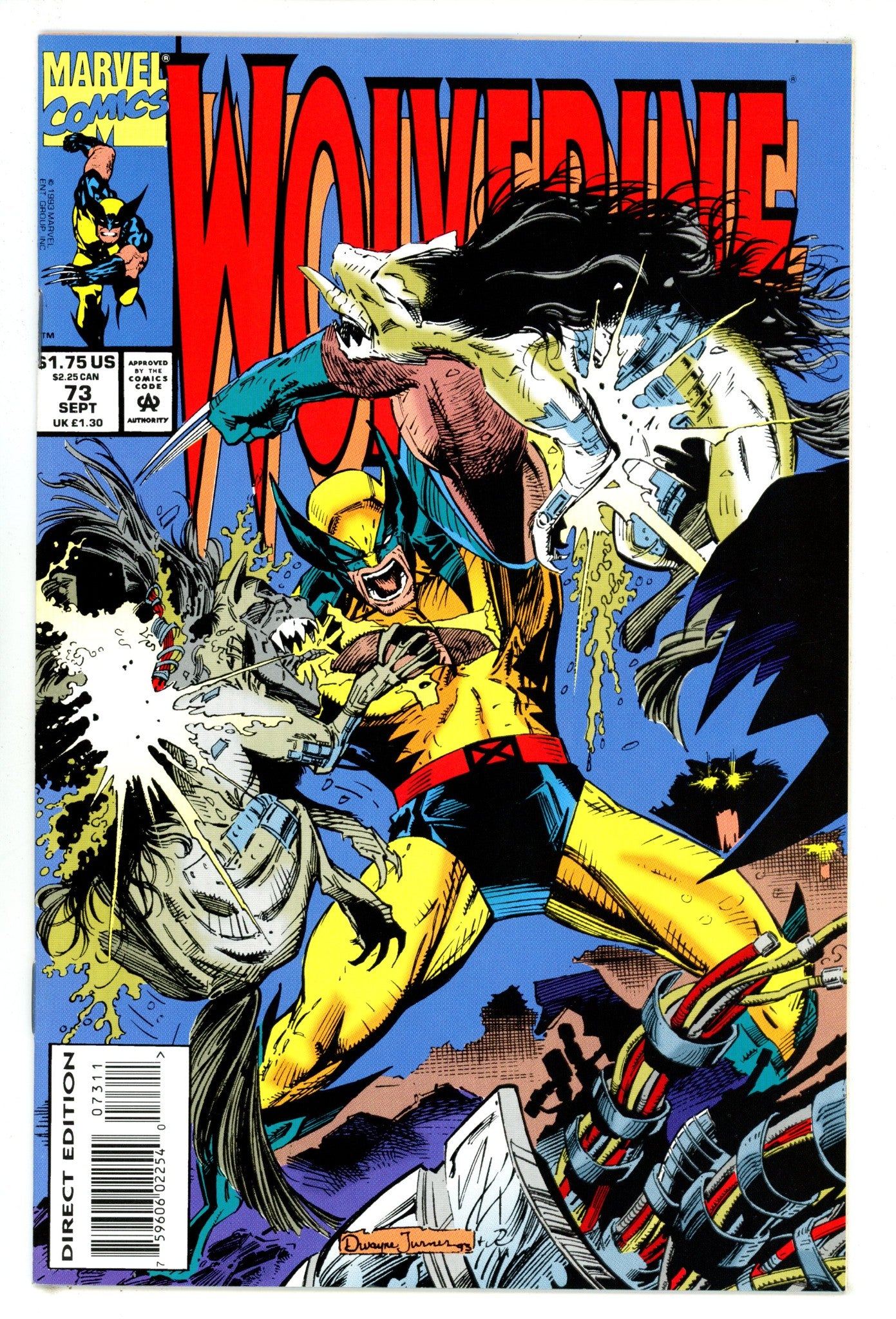 Wolverine Vol 2 73 High Grade (1993) 