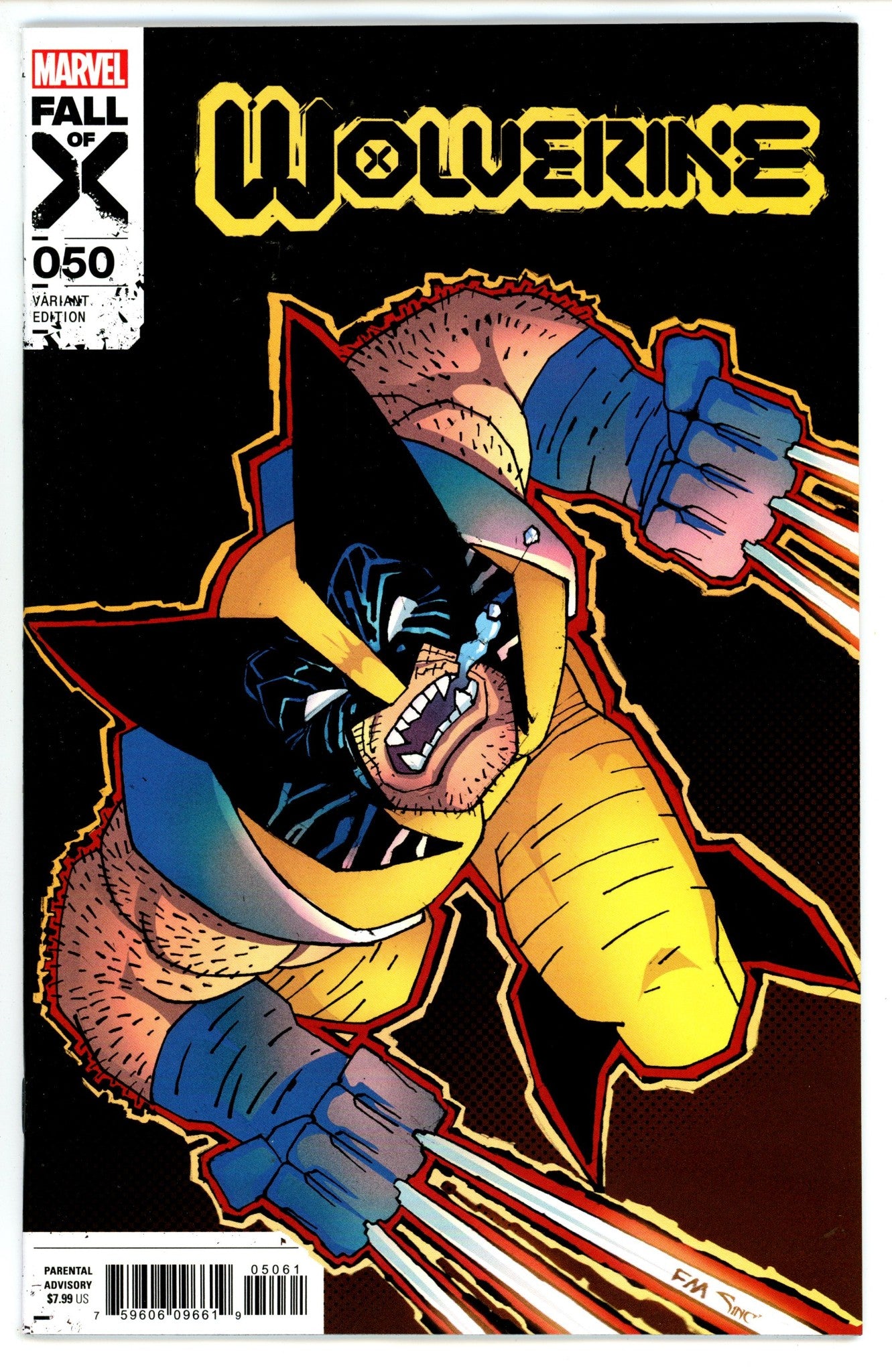 Wolverine Vol 7 50 Miller Variant (2024)