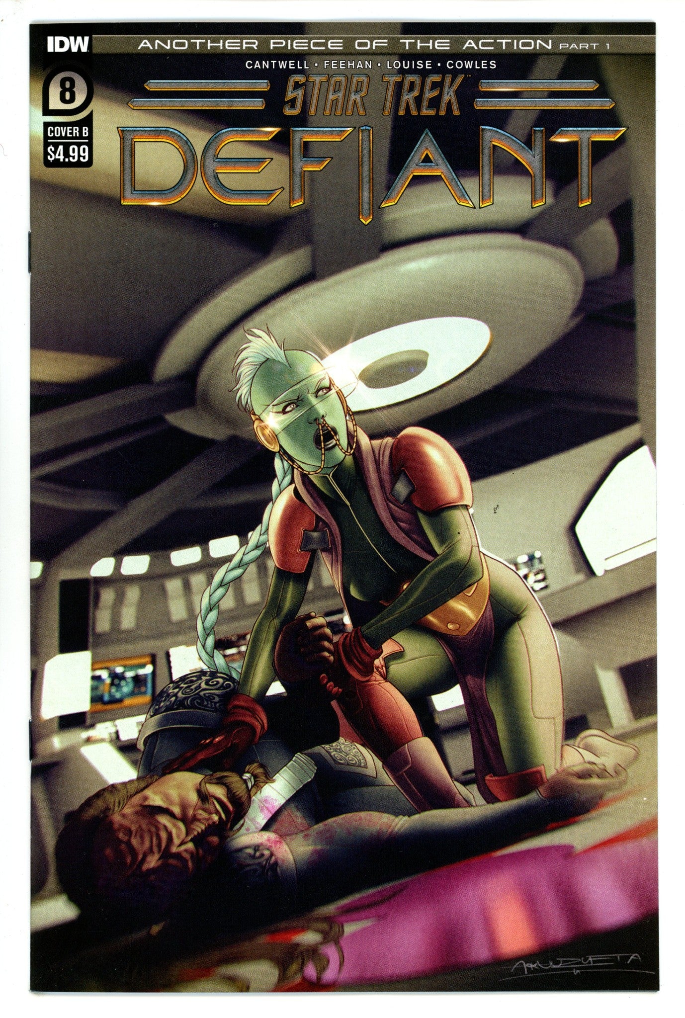 Star Trek Defiant 8 Unzueta Variant (2023)