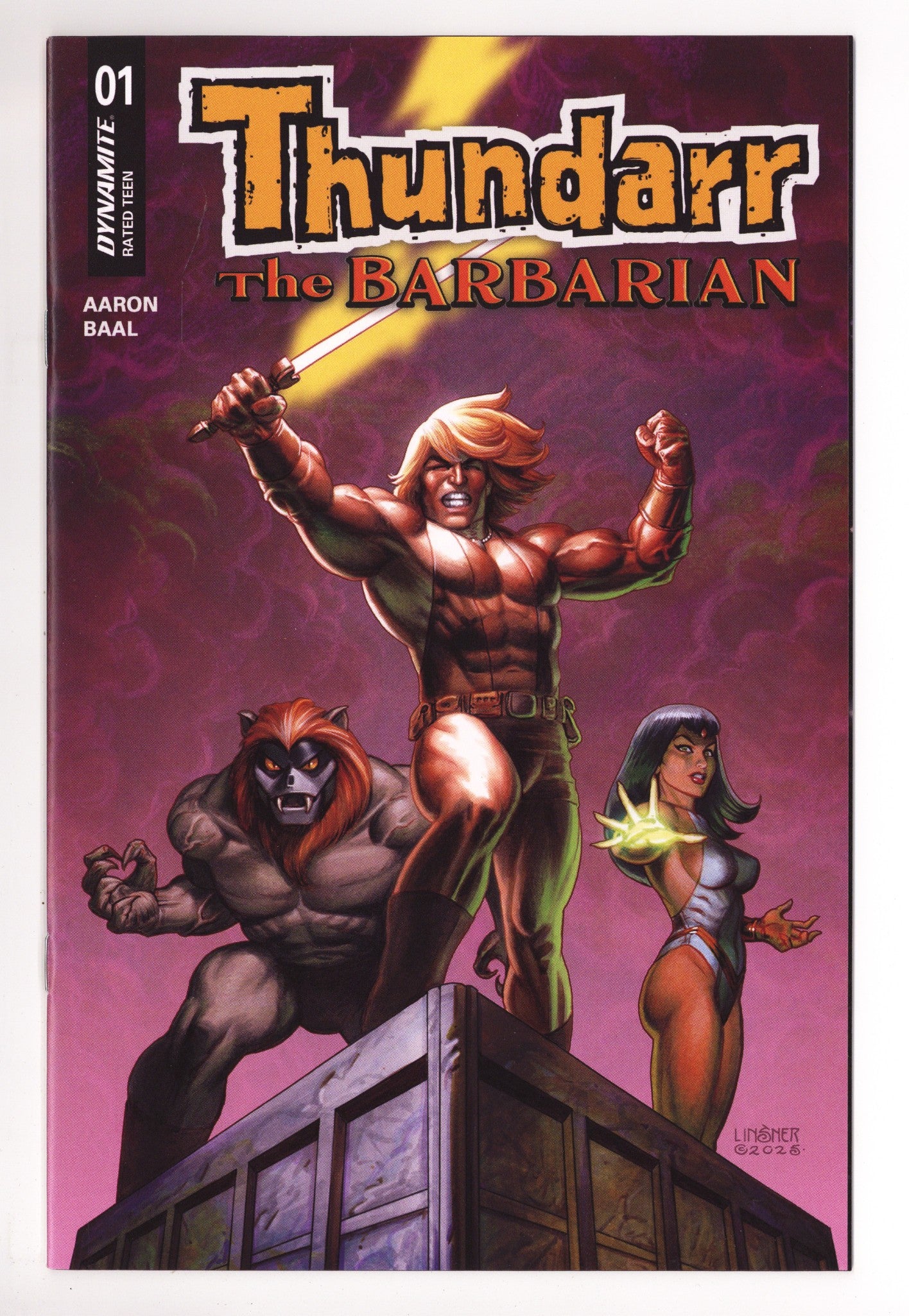 Thundarr The Barbarian 1 Linsner Variant (2026)