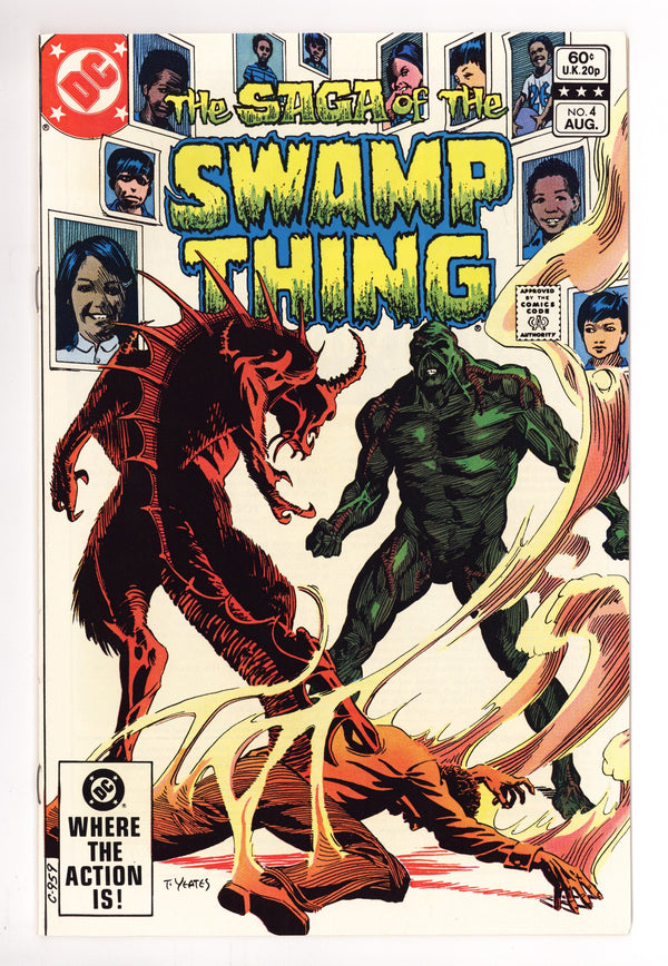 The Saga of Swamp Thing Vol 2 4 Mid Grade (1982)