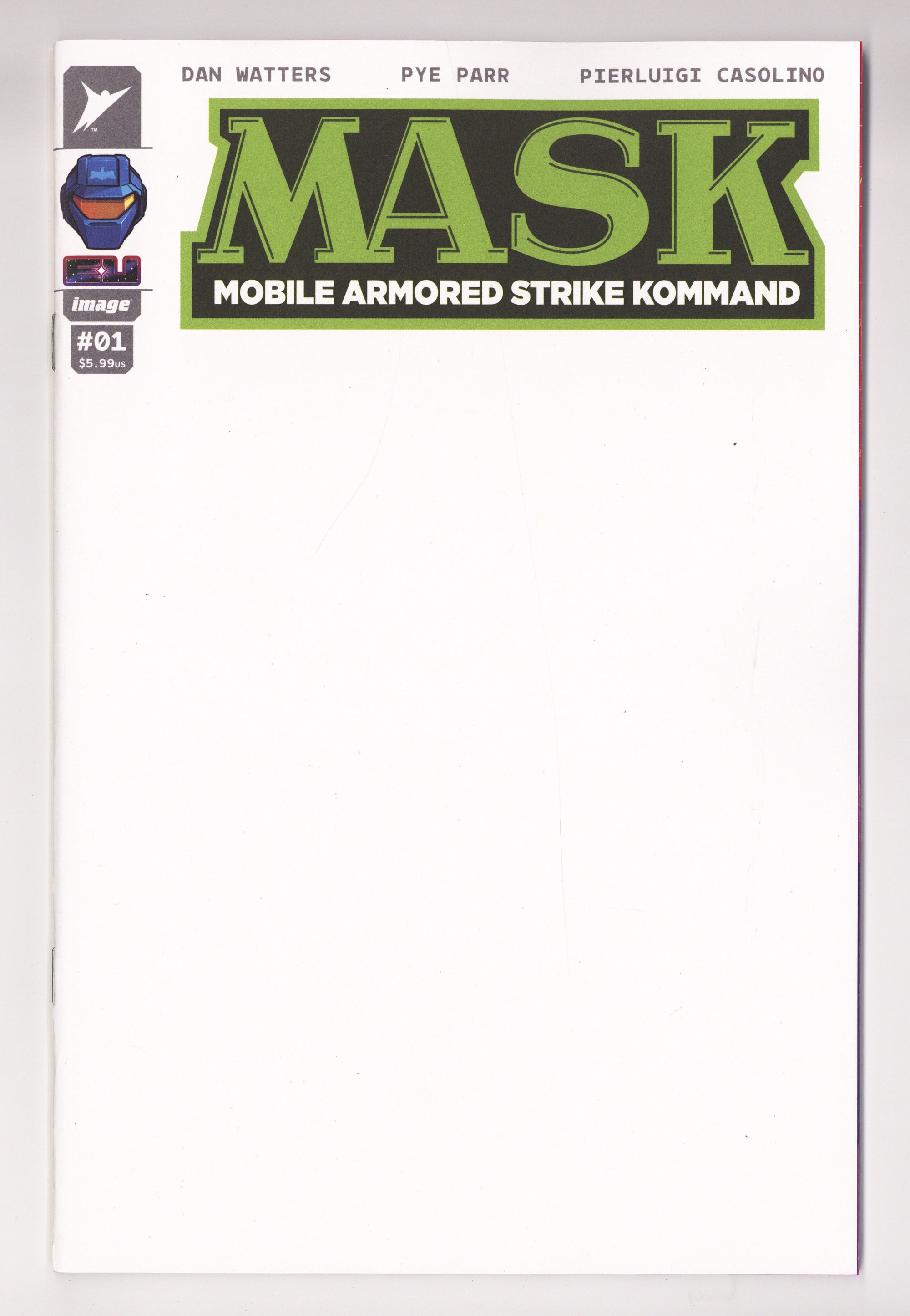 Mask 1 Blank V.E.N.O.M. Variant (2026)