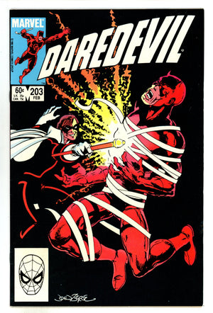 Daredevil Vol 1 203 Mid Grade (1984) 