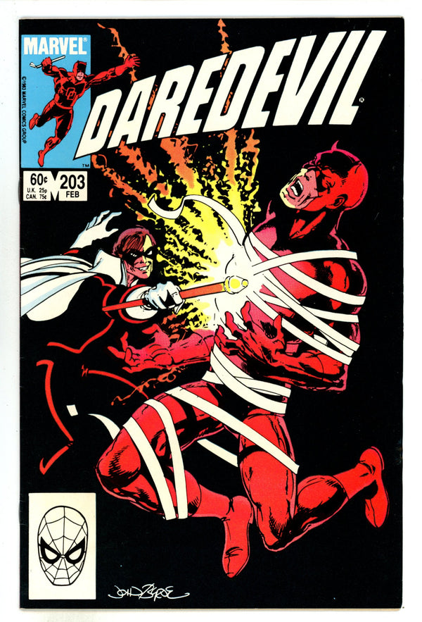 Daredevil Vol 1 203 Mid Grade (1984)