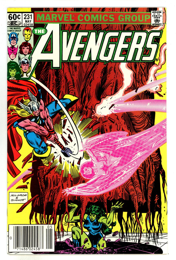 The Avengers Vol 1 231 High Grade (1983) Newsstand
