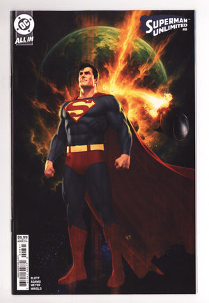 Superman Unlimited 8 Olivetti Variant (2025)