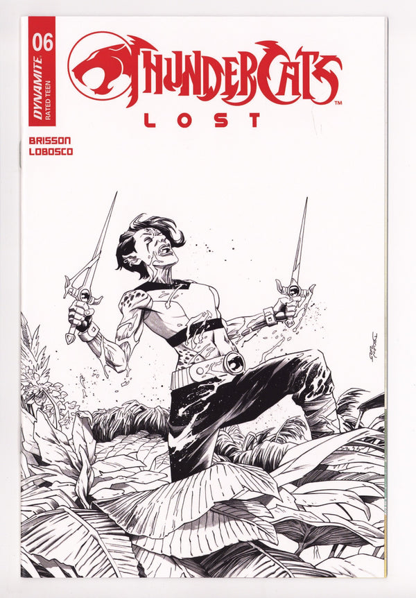 Thundercats Lost 6 Shalvey B&W Incentive (2025)