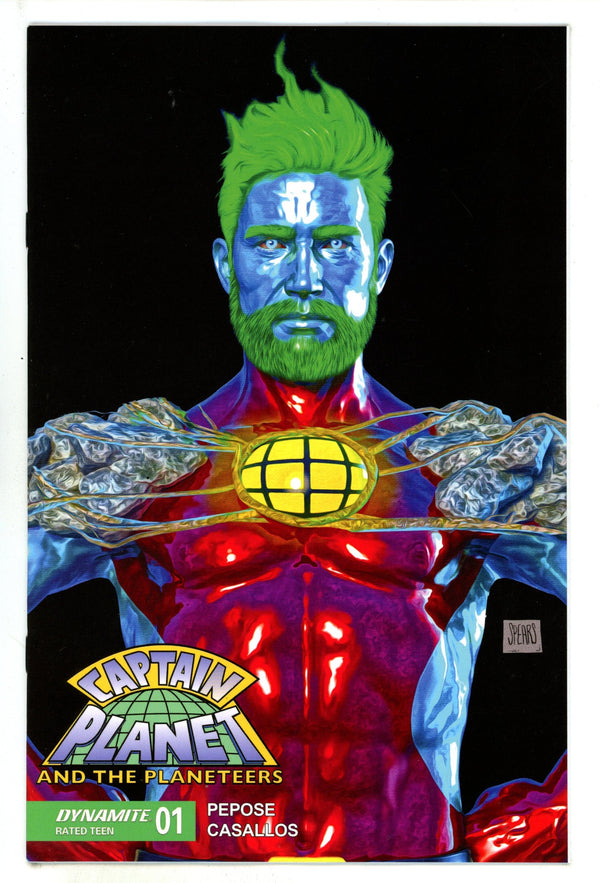Captain Planet 1 Spears Black Background Variant (2025)