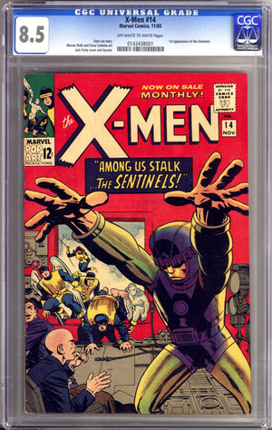 The X-Men Vol 1 14 CGC 8.5 (VF+) (1965)