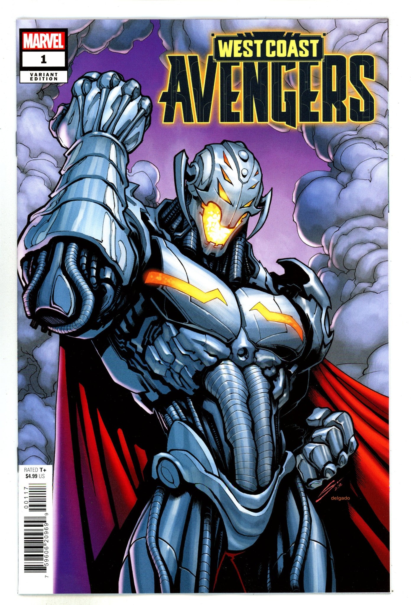 West Coast Avengers Vol 4 1 Sandoval Incentive Variant NM (2024)