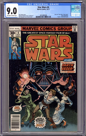 Star Wars Vol 1 4 CGC 9.0 (VF/NM) (1977)