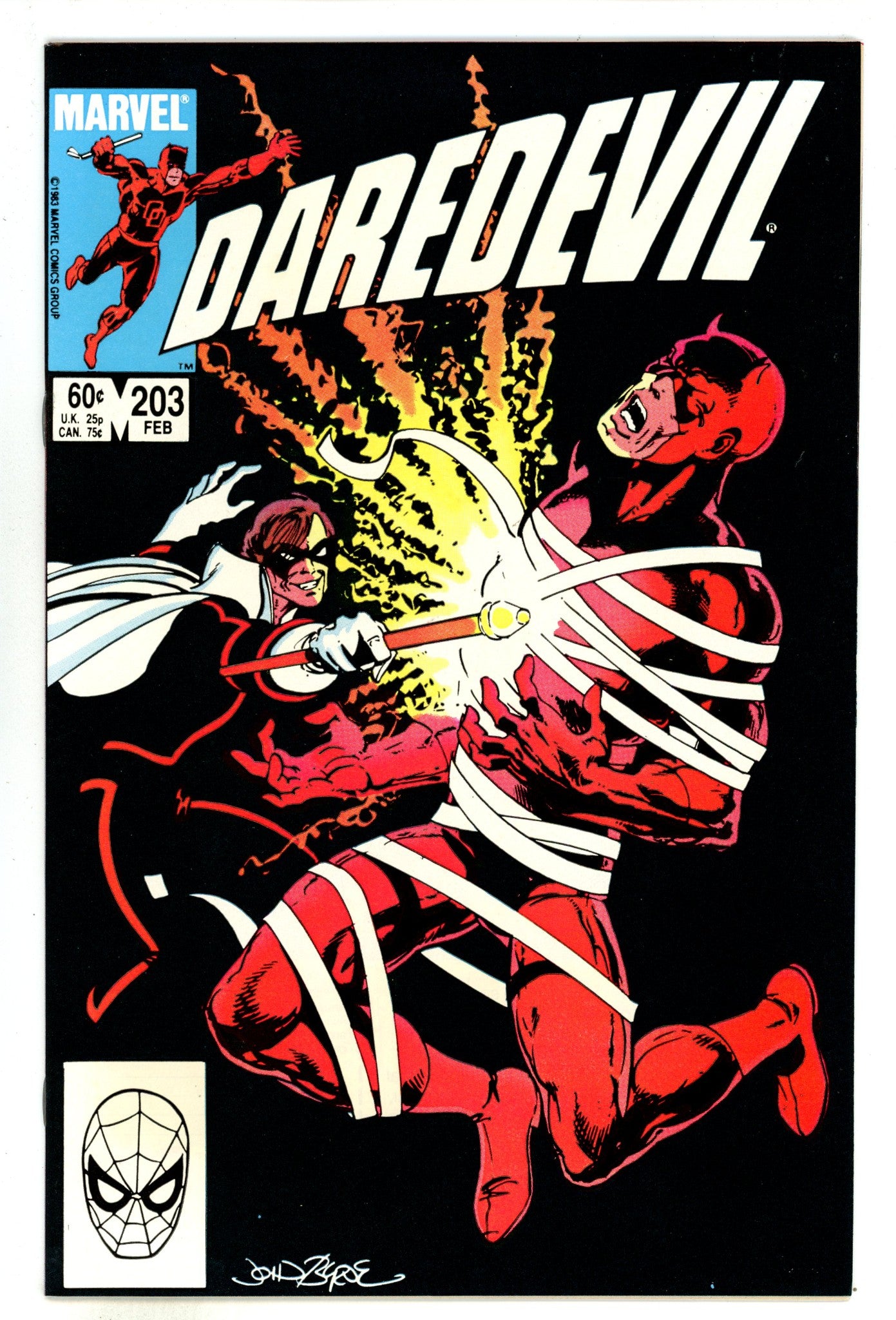 Daredevil Vol 1 203 High Grade (1984) 