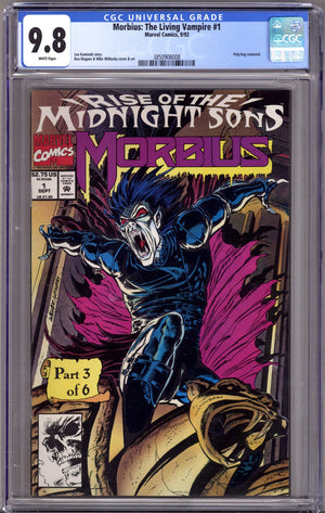 Morbius: The Living Vampire Vol 1 1 CGC 9.8 (NM/M)   (1992)