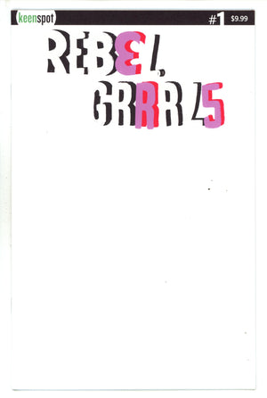 Rebel Grrrls 1 Blank Variant (2023)