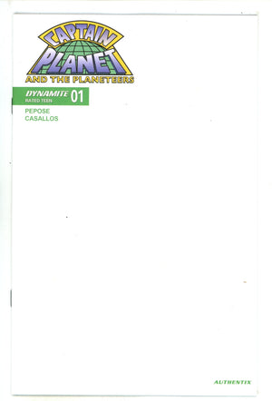 Captain Planet 1 Blank Variant (2025)