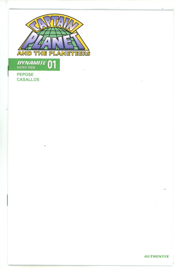 Captain Planet 1 Blank Variant (2025)