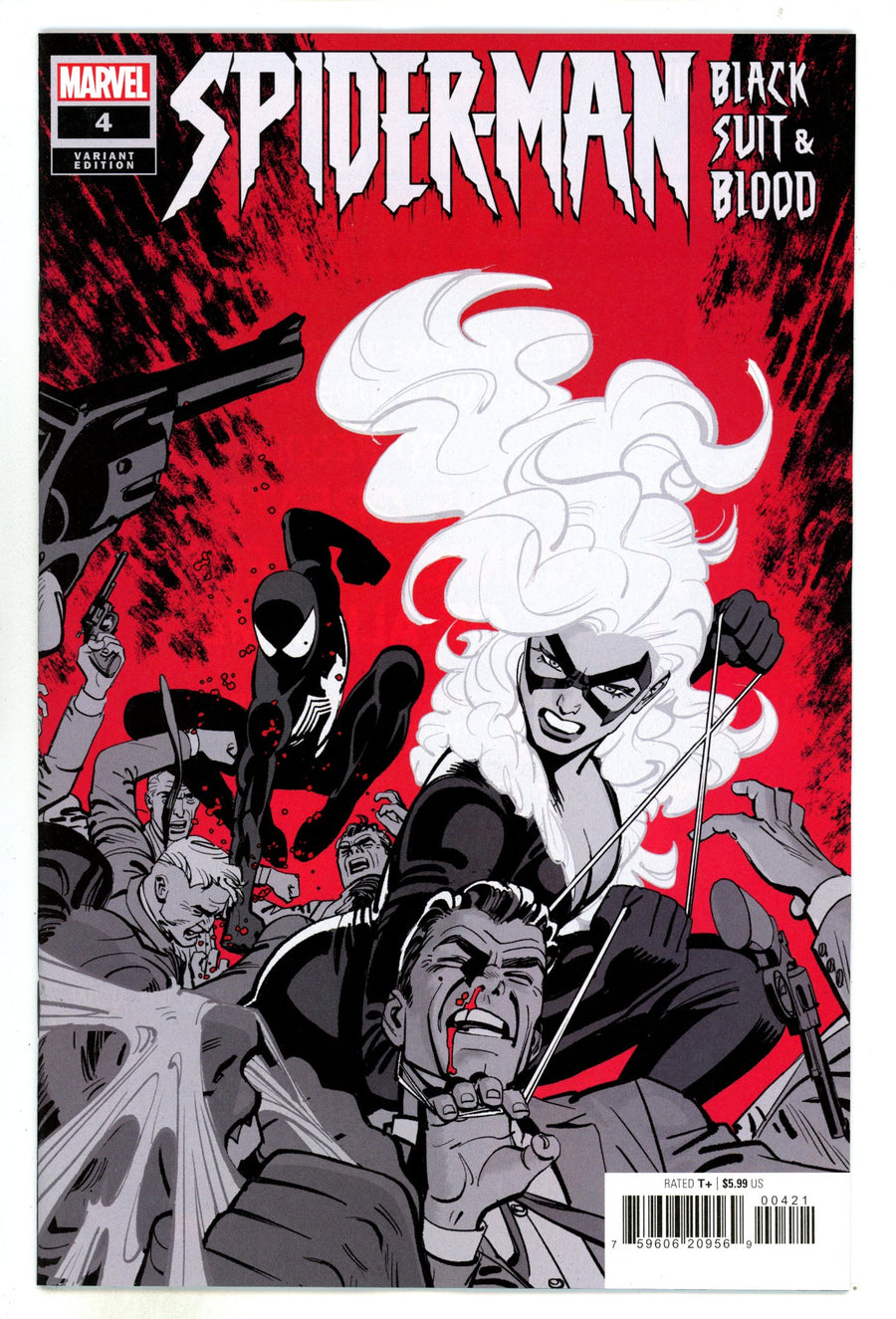 Spider-Man: Black Suit & Blood 4 Romero Variant (2024)
