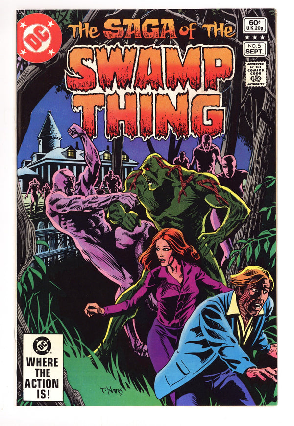The Saga of Swamp Thing Vol 2 5 Mid Grade (1982)