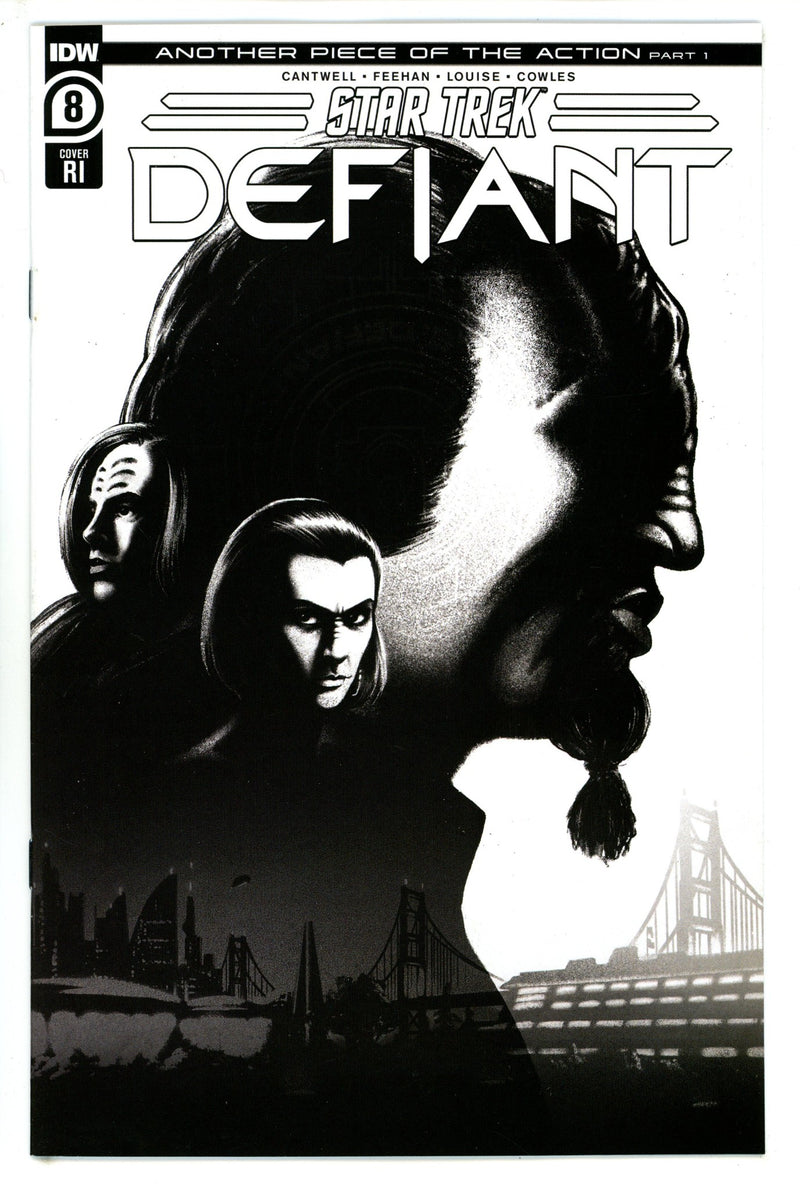 Star Trek Defiant 8 Feehan B&W Incentive Variant NM- (2023)