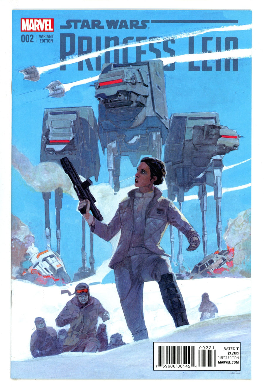 Princess Leia 2 NM- (9.2) (2015) Maleev Incentive Variant 