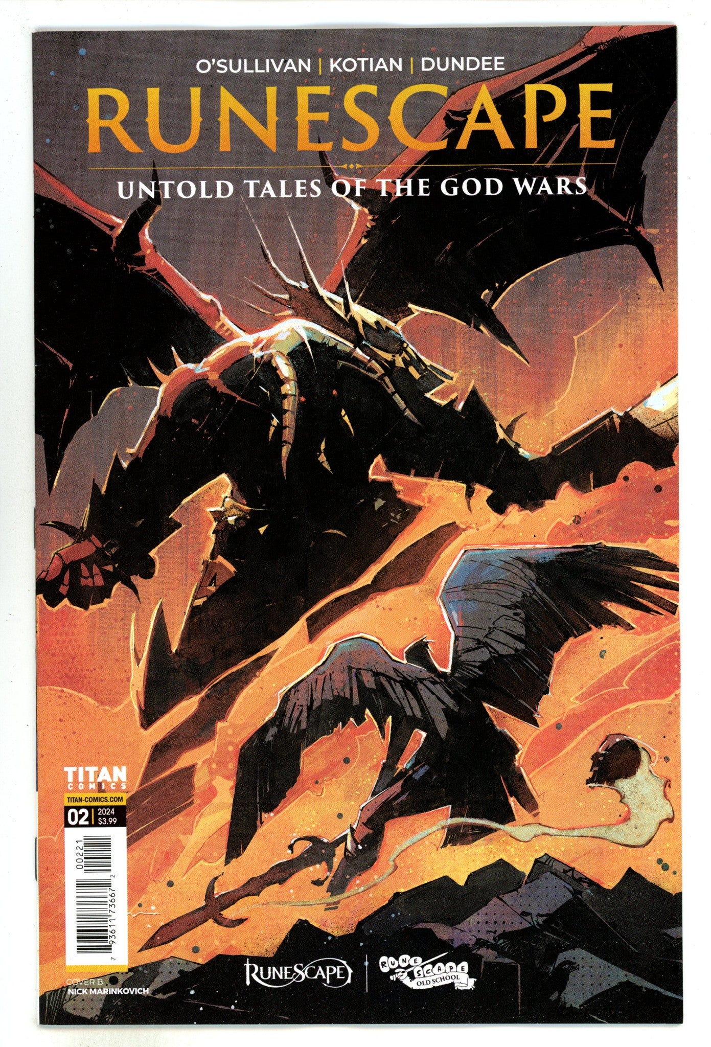Runescape Untold Tales God Wars 2 Marinkovich Variant (2024)