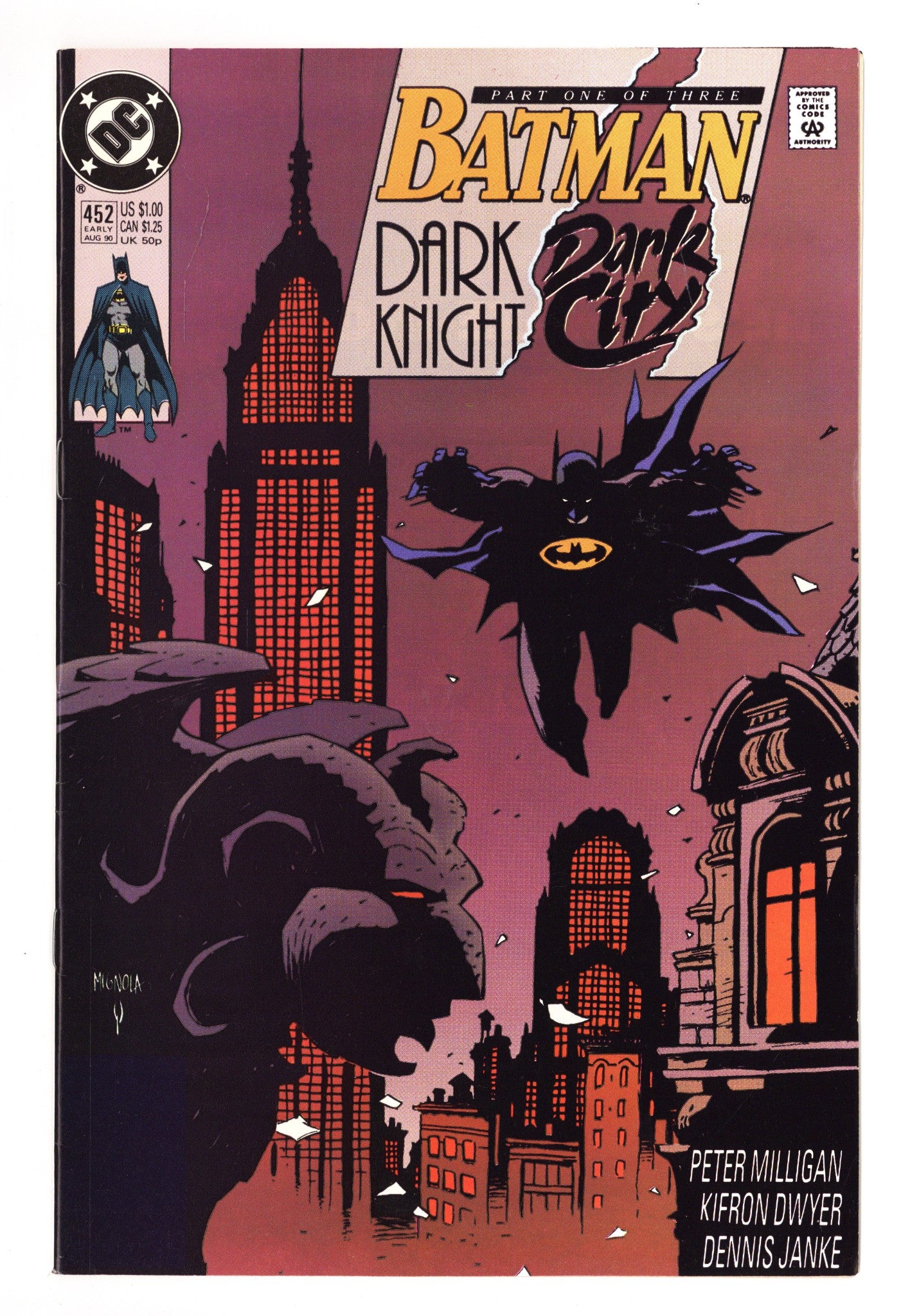 Batman Vol 1 452 Mid Grade (1990) 
