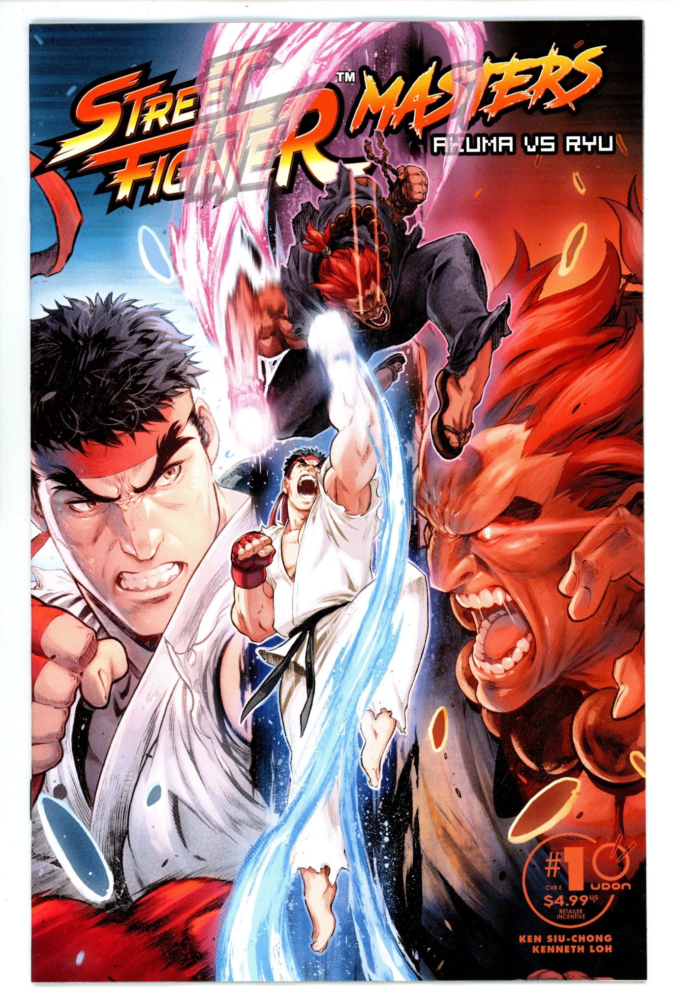Street Fighter Masters: Akuma Vs Ryu 1 Coello Incentive Variant VF/NM (2024)