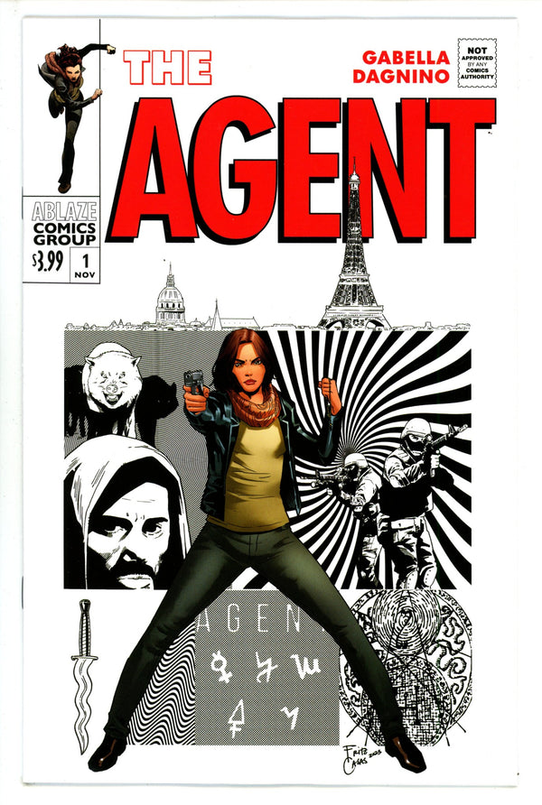 The Agent 1 Casas Shield Homage Variant (2023)
