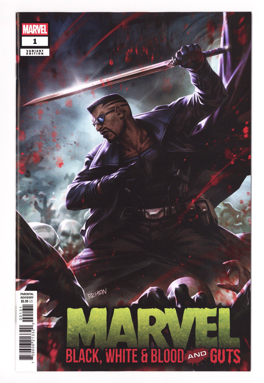 Marvel: Black White & Blood And Guts 1 Chew Variant (2025)